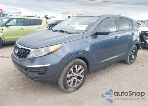 2016 Kia Sportage Lx z USA, uszkodzony, nr VIN KNDPBCAC0G7871663